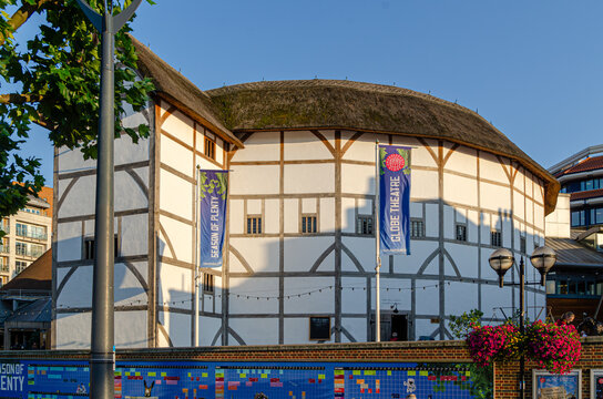Shakespeare's Globe is a realistic true-to-history reconstruction of the Globe Theatre, an Elizabethan playhouse first built in 1599 for which William Shakespeare wrote his plays