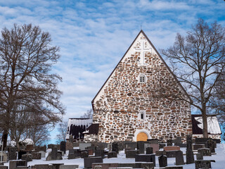 St. Peter's church in Lieto, Finland