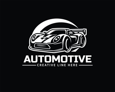 automotive, an illustration of logo car