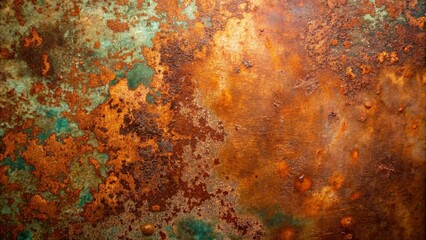 Rustycopper  metal texture background