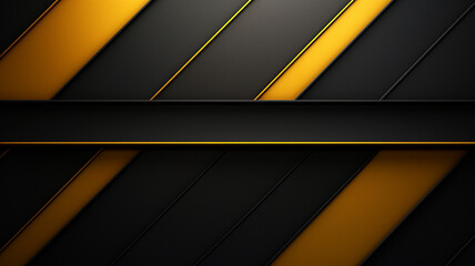 An abstract pattern of yellow and black, featuring a sleek and modern design