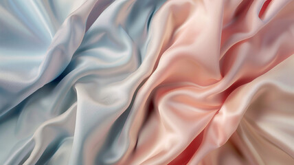 Obraz premium Elegant fabric in pastel colors for the background.