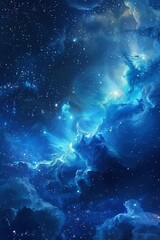 Obraz premium Starry sky and galaxy in the cosmos