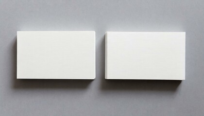 Business Card Mockup for Branding - Presentation for Personal Identification or Pursue of Business - Promotional Material for Business Endeavors - Neutral Background