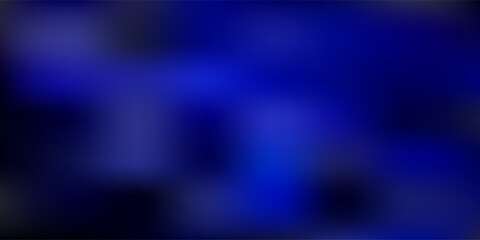 Dark blue vector gradient blur background.