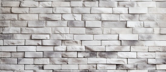 A detailed shot showcasing a white brick wall emitting smoke, composed of rectangular brown bricks in a composite material pattern, resembling a stone wall