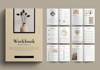 Workbook Template Design Layout