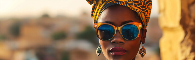 Afro Afrikanerin - Mode Afrika Mali