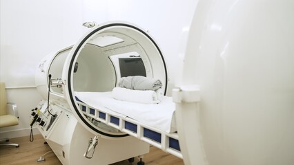 Medical hyperbaric single pressure chamber