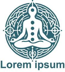 yoga logo design 