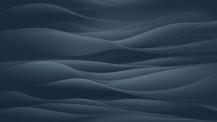 Obraz premium Abstract background of blue waves. shapes and textures. Modern minimalism, posters, prints, wallpapers, backdrop, digital art, technology.