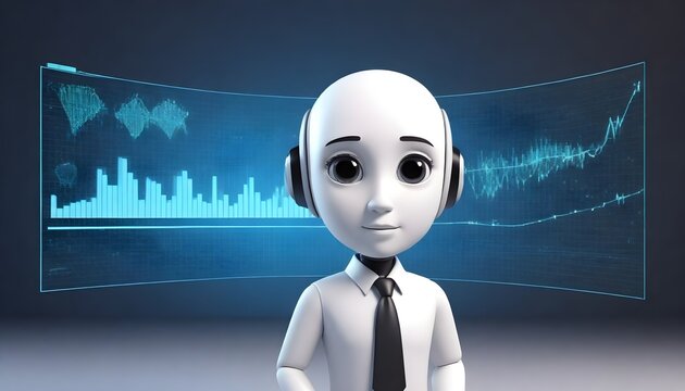image of professional, Artificial intelligence looking data, data science and graph, data science analutic