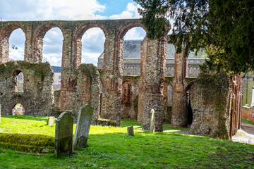 Historic priory ruins