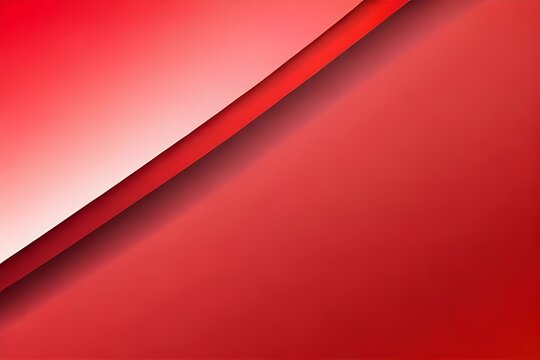 Red Gradient walllpaper vector image for presentation. Minimalist red background with gradient for backdrop Generative AI