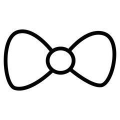Naklejka premium Bow ribbon icon