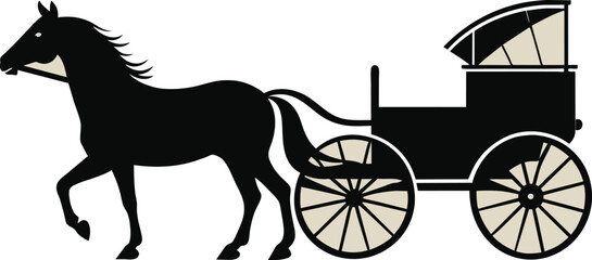 create-a-silhouette-image-horse-and-carriage illus.eps