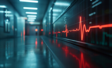 Pulse Check: EKG Monitor's Heartbeat