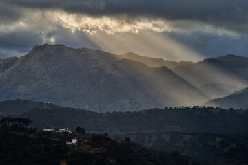 Ronda town surroundings Spain landscape 