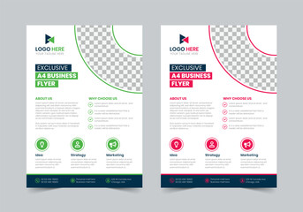 Exclusive Business Flyer Template | A4 | Print Ready