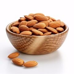 a bowl of almonds