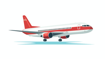 Airplane icon vector design template Flat vector 