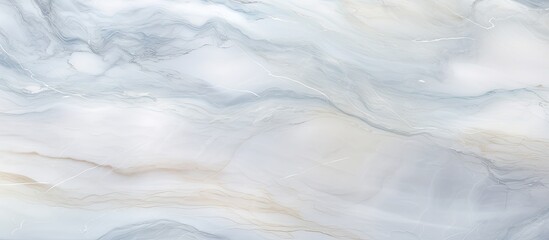 Smooth surface displaying a luxurious marble texture in a sophisticated color scheme of white and...