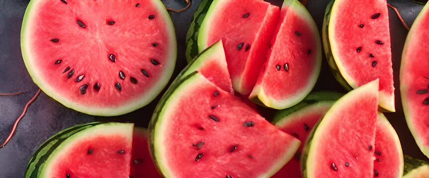watermelon on the market