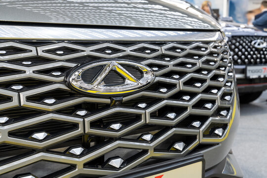 Belgrade, Serbia - March 21, 2024: Chery FX at the BG car show