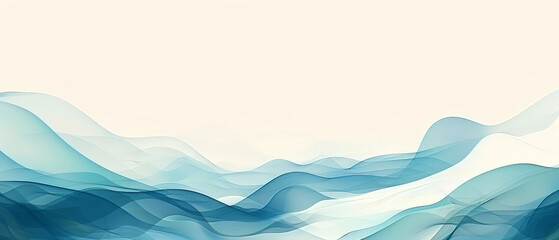 A blue ocean with white waves