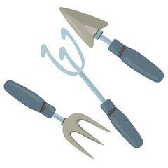 Gardening tools for working in the garden