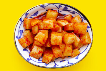 Daikon Kimchi. Tasty and spicy