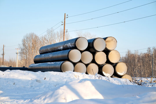 HDPE Double Wall Corrugated Pipe, HDPE Pipes Manufacturers, HDPE DWC Yellow pipes, Corrugated pipes with different sizes