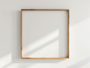 frame on wall