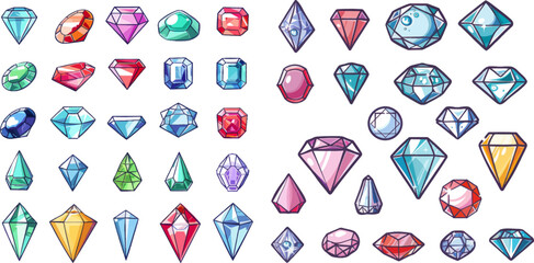  Diamonds gems, luxury jewel gemstones and precious gem