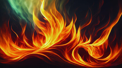 fire abstract , fire flames background , 4k , 8k wallpaper ,