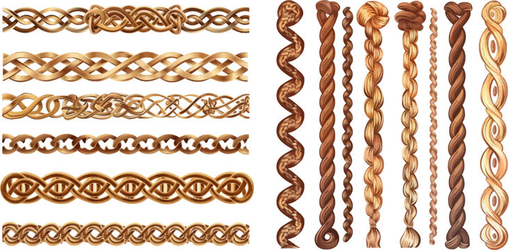 Celtic braids patterns