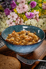 Bigos - traditional Polish food.