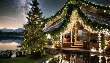 Obraz premium Elegant Nighttime Decor