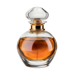Obraz na płótnie Canvas perfume bottle isolated on transparent background Generative Ai