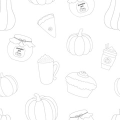 Pumpkin Pattern, Pumpkin vector Design, Pumpkin Background pattern, Pumpkin Cute Vector Pattern, Cute Vector Pattern, Pumpkin icon Silhouette, Pumpkin Pattern illustration