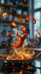 Escape of the Fiery Lobsters from the Frying Pan
