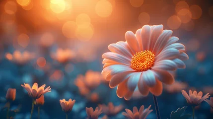 Foto op Plexiglas Gerbera flower. © Janis Smits