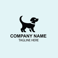 vector pet logo design 