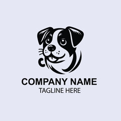 vector pet logo design 
