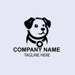 vector pet logo design 