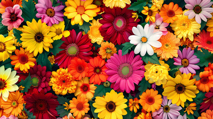 Vibrant Flower Pattern