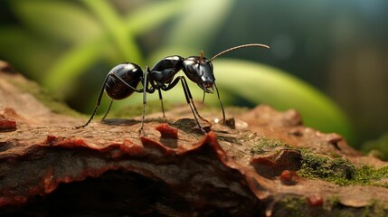 Ants black UHD wallpaper