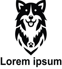 vector pet logo design 