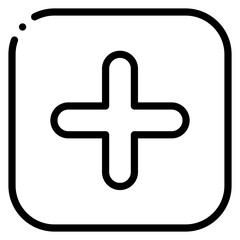 Fototapeta premium add icon