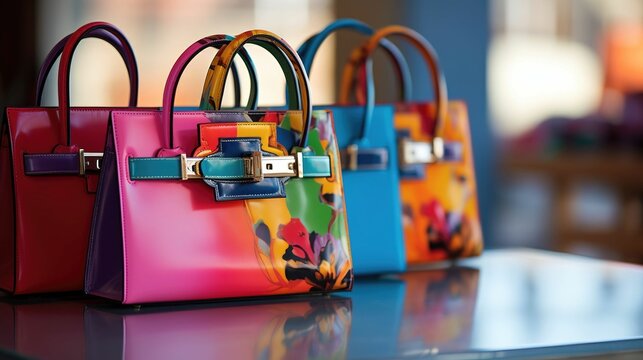 Colurful bags UHD wallpaper
